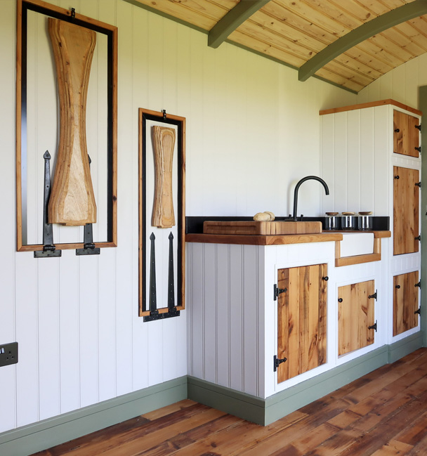 shepherd hut luxulyan